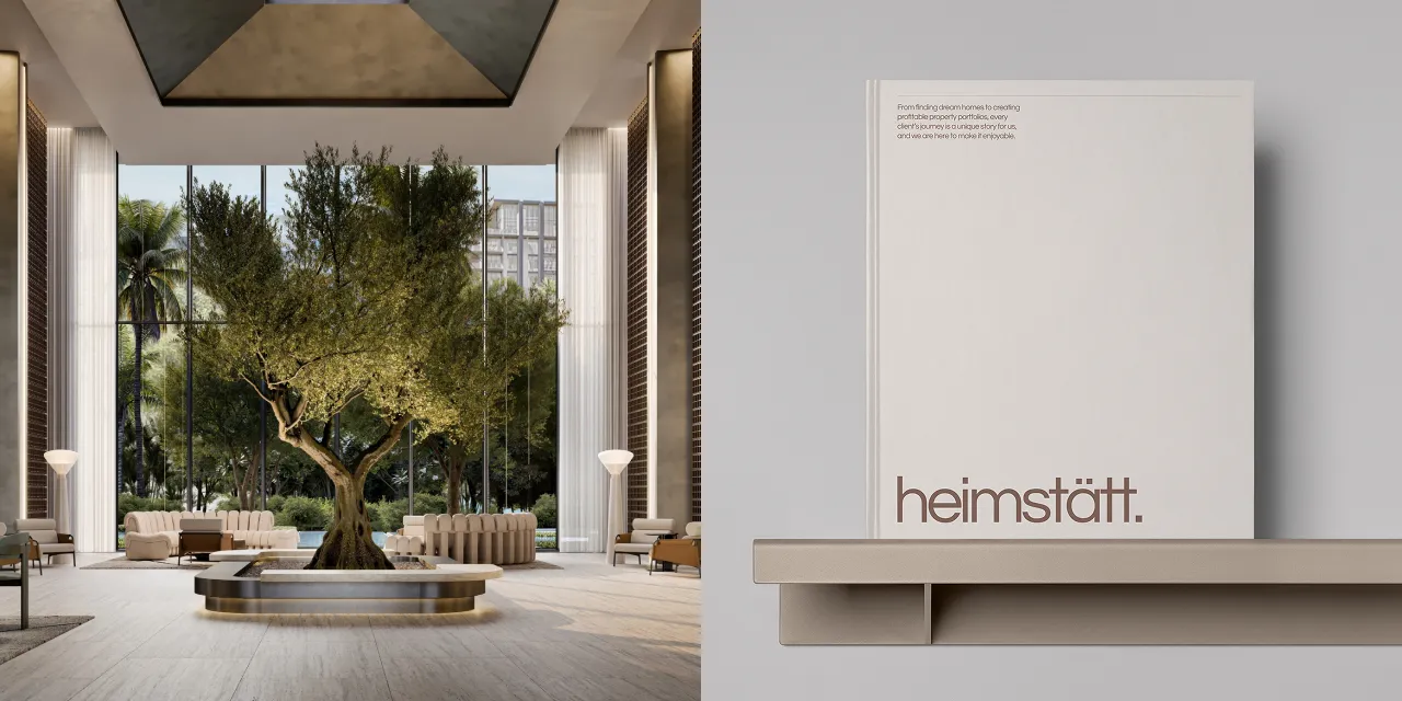 Heimstätt website design