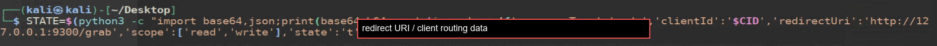 Modified state value