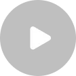 White play button icon on black circular background.