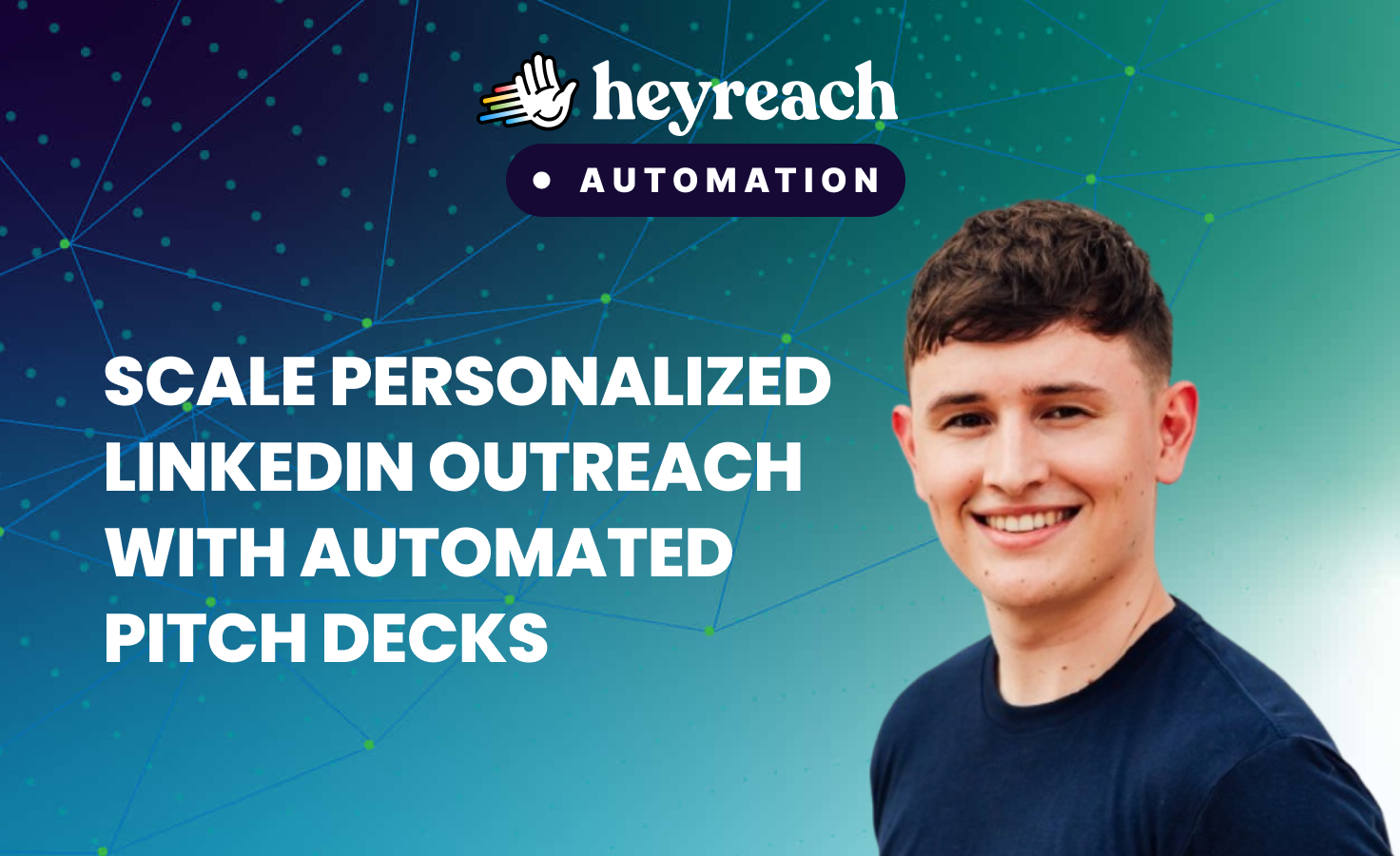 Scaling personalized LinkedIn outreach with automated pitch decks (44% higher reply rate)