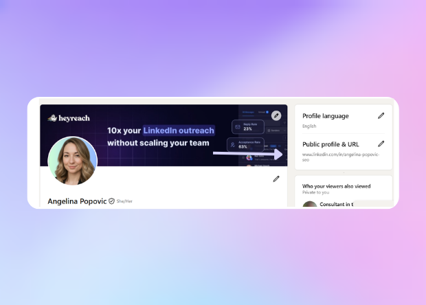 Fix vanity URL on LinkedIn