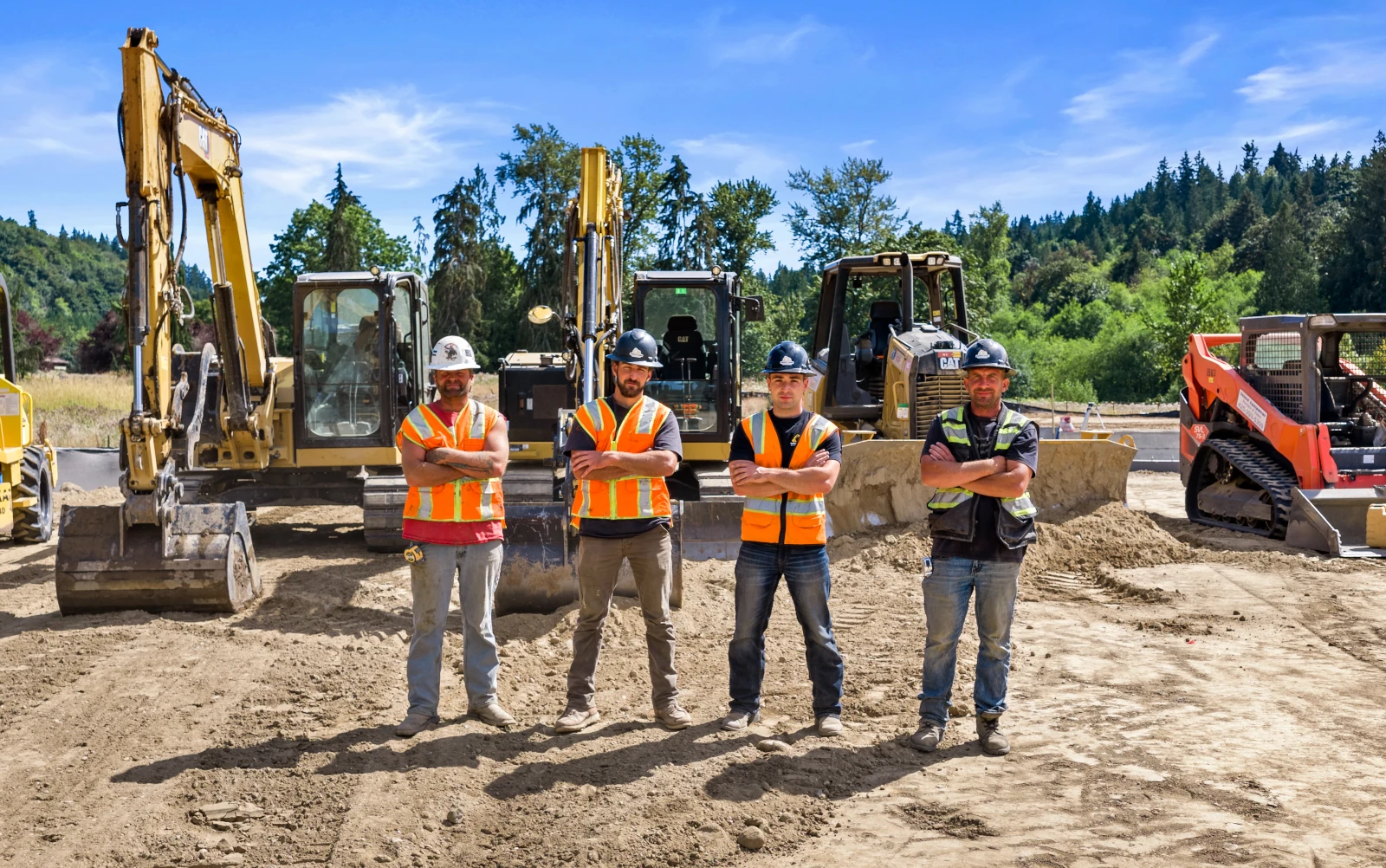mighty arm excavation crew