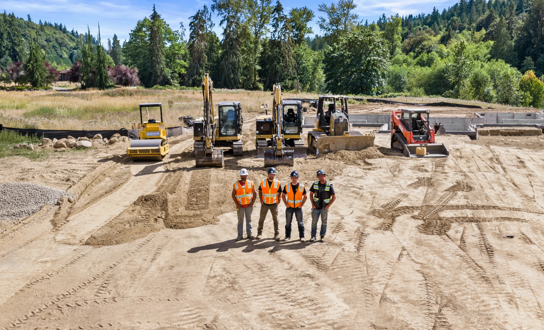 mighty arm excavation crew