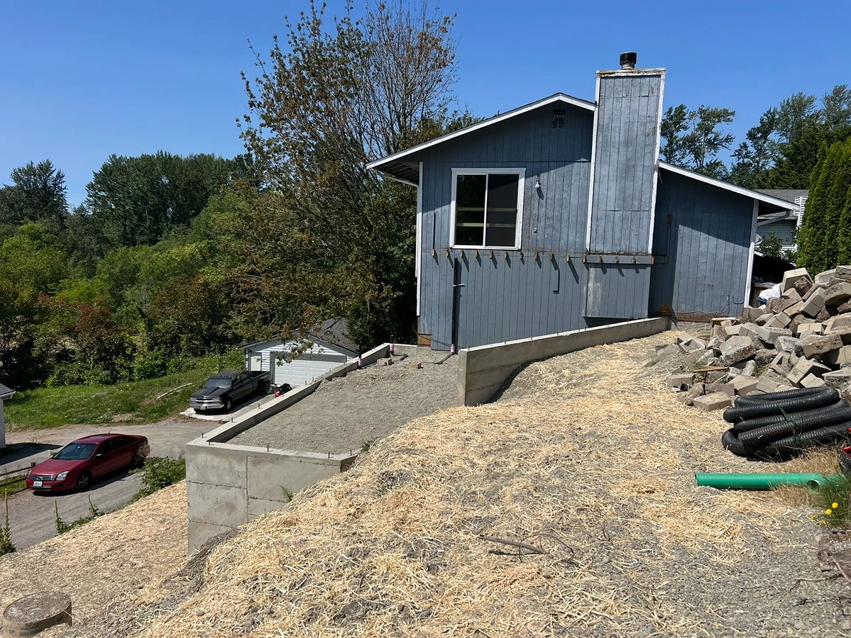 Preparing a Slope for New Construction in Des Moines, WA After Image  4