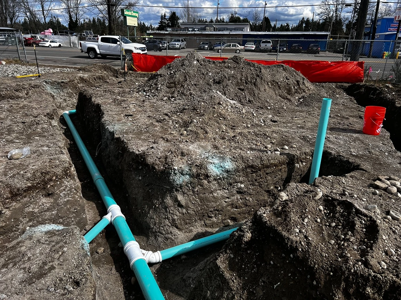 Site Infrastructure for a Tiny House Village in Seattle, WA Before 14
