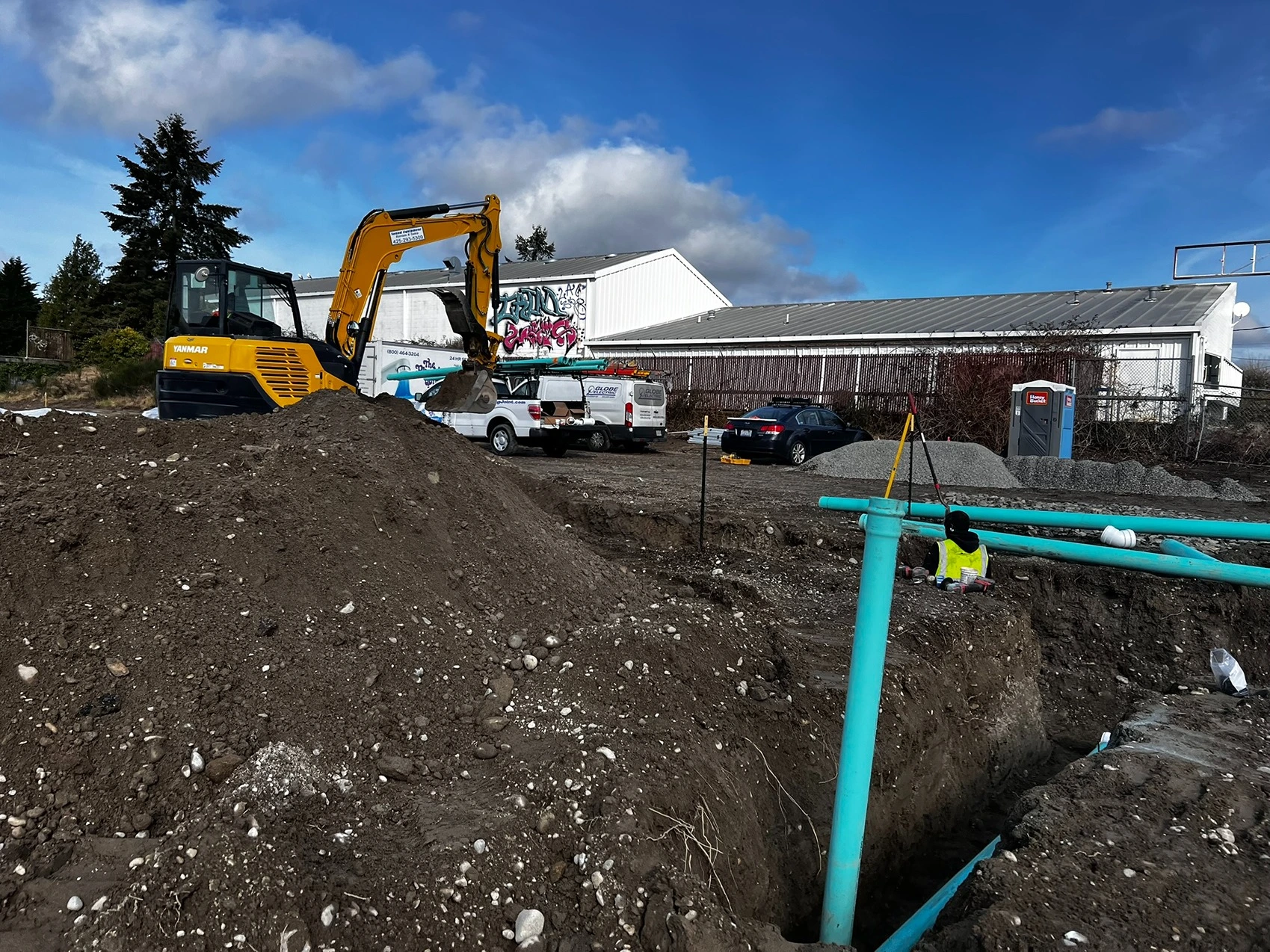 Site Infrastructure for a Tiny House Village in Seattle, WA Before 16