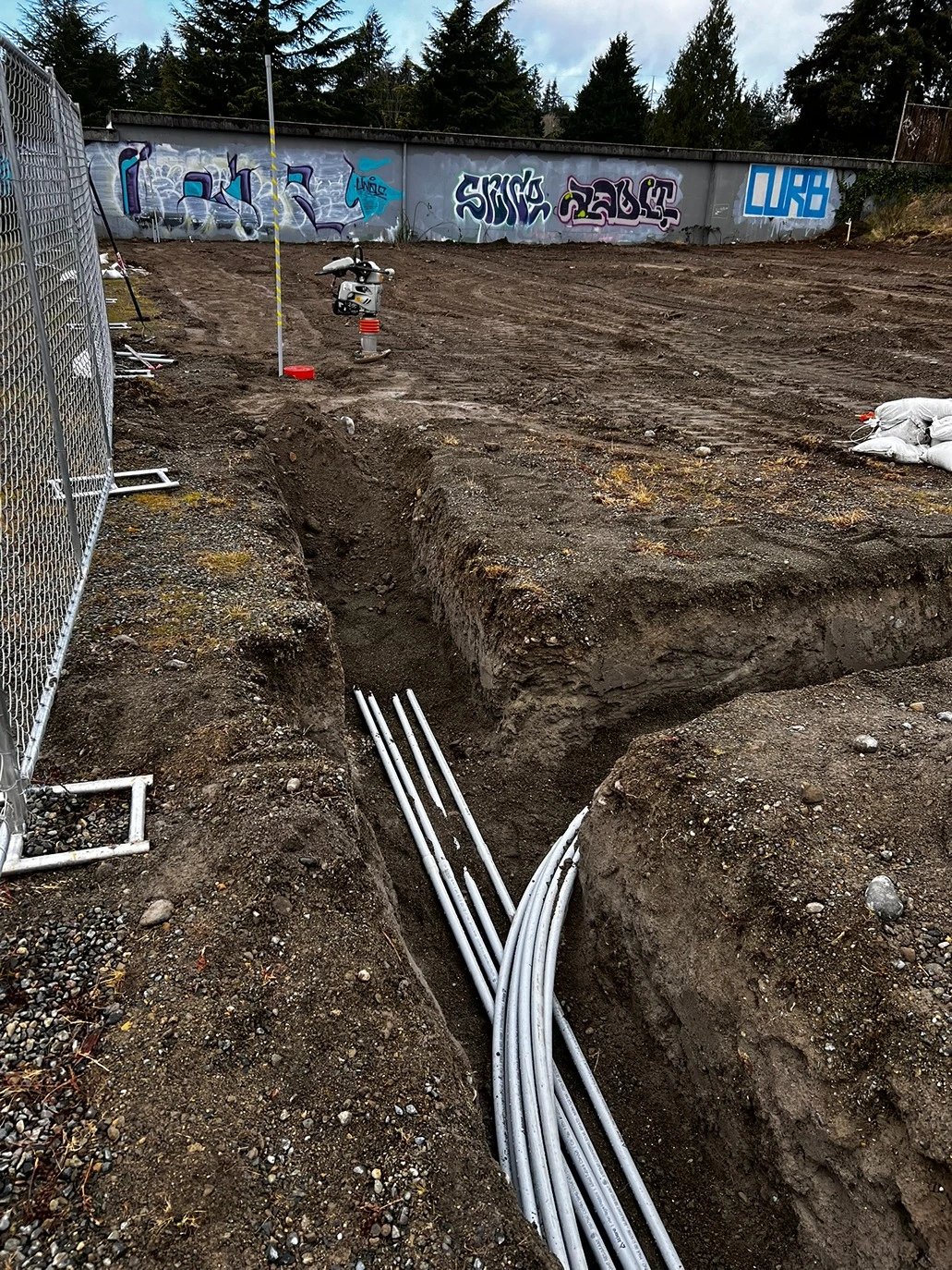 Site Infrastructure for a Tiny House Village in Seattle, WA Before 15