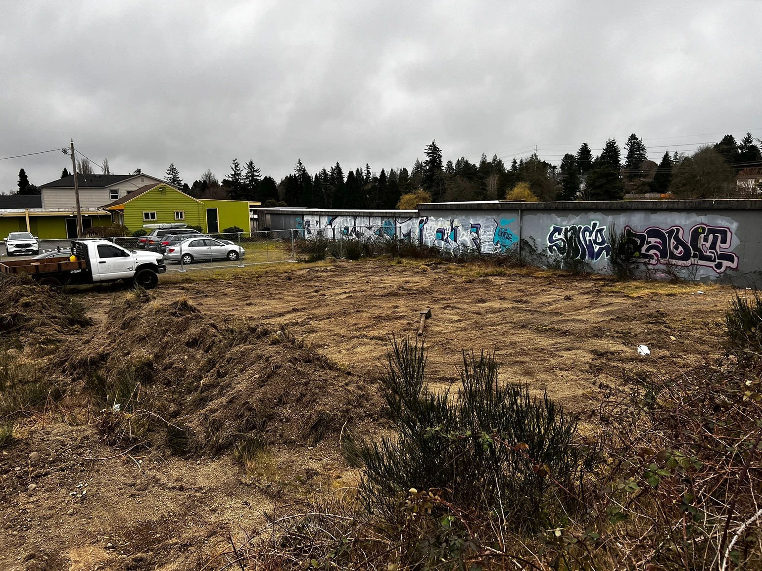 Site Infrastructure for a Tiny House Village in Seattle, WA Before 13
