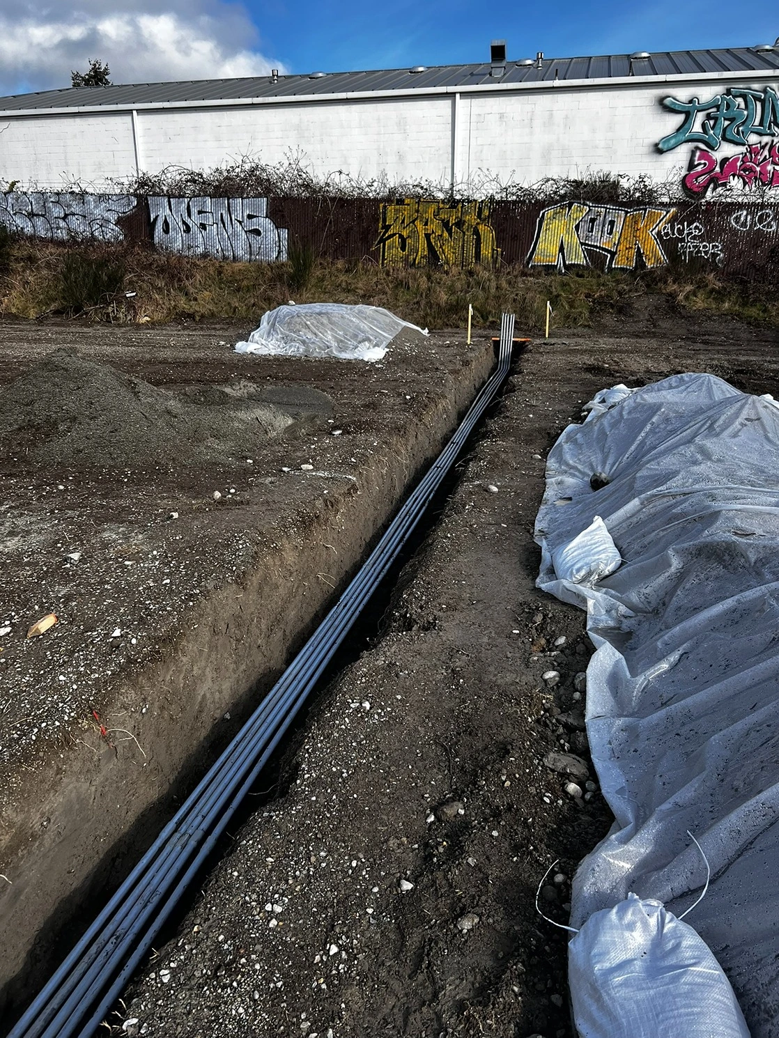 Site Infrastructure for a Tiny House Village in Seattle, WA Before 18