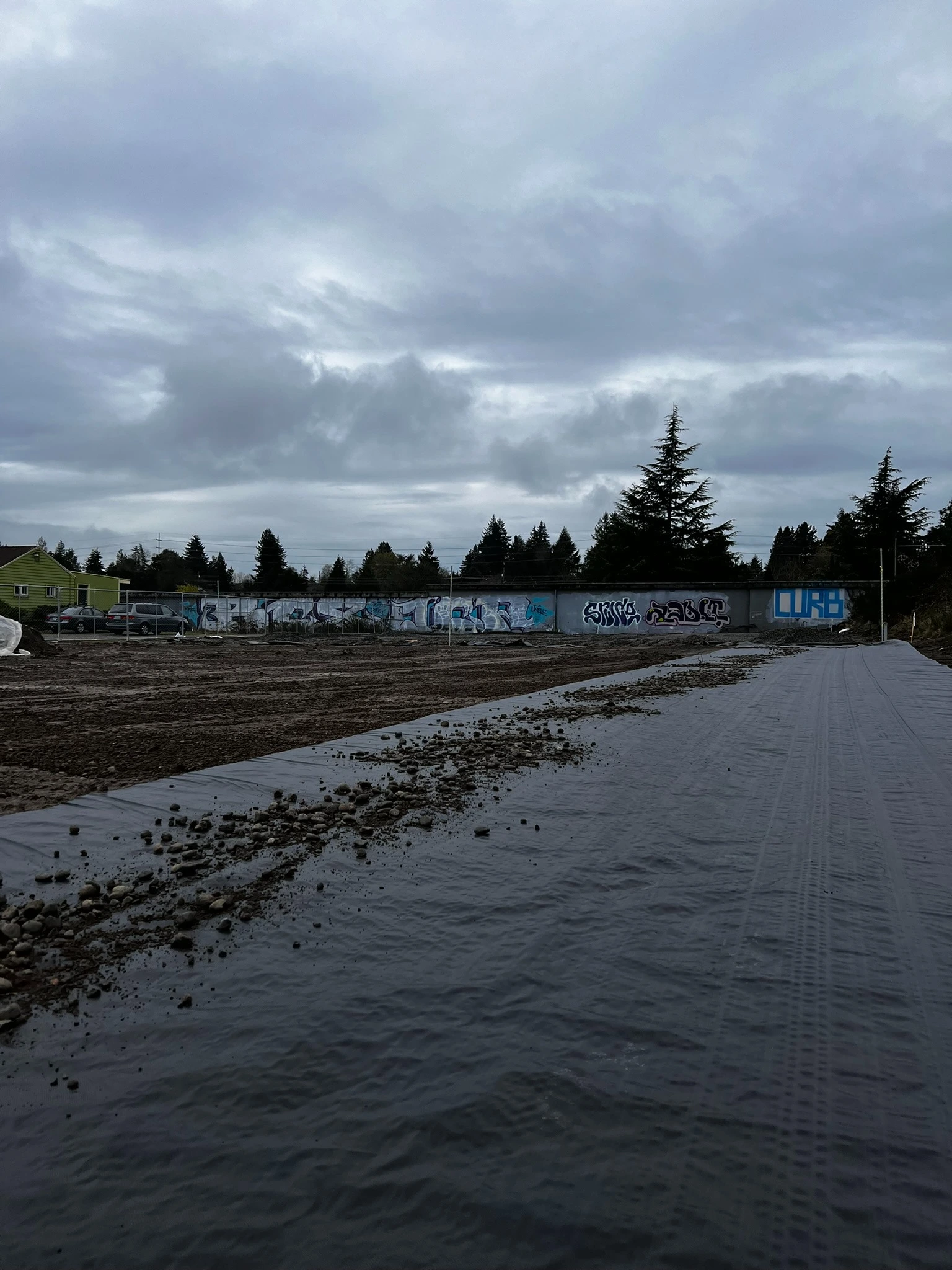 Site Infrastructure for a Tiny House Village in Seattle, WA Before 7