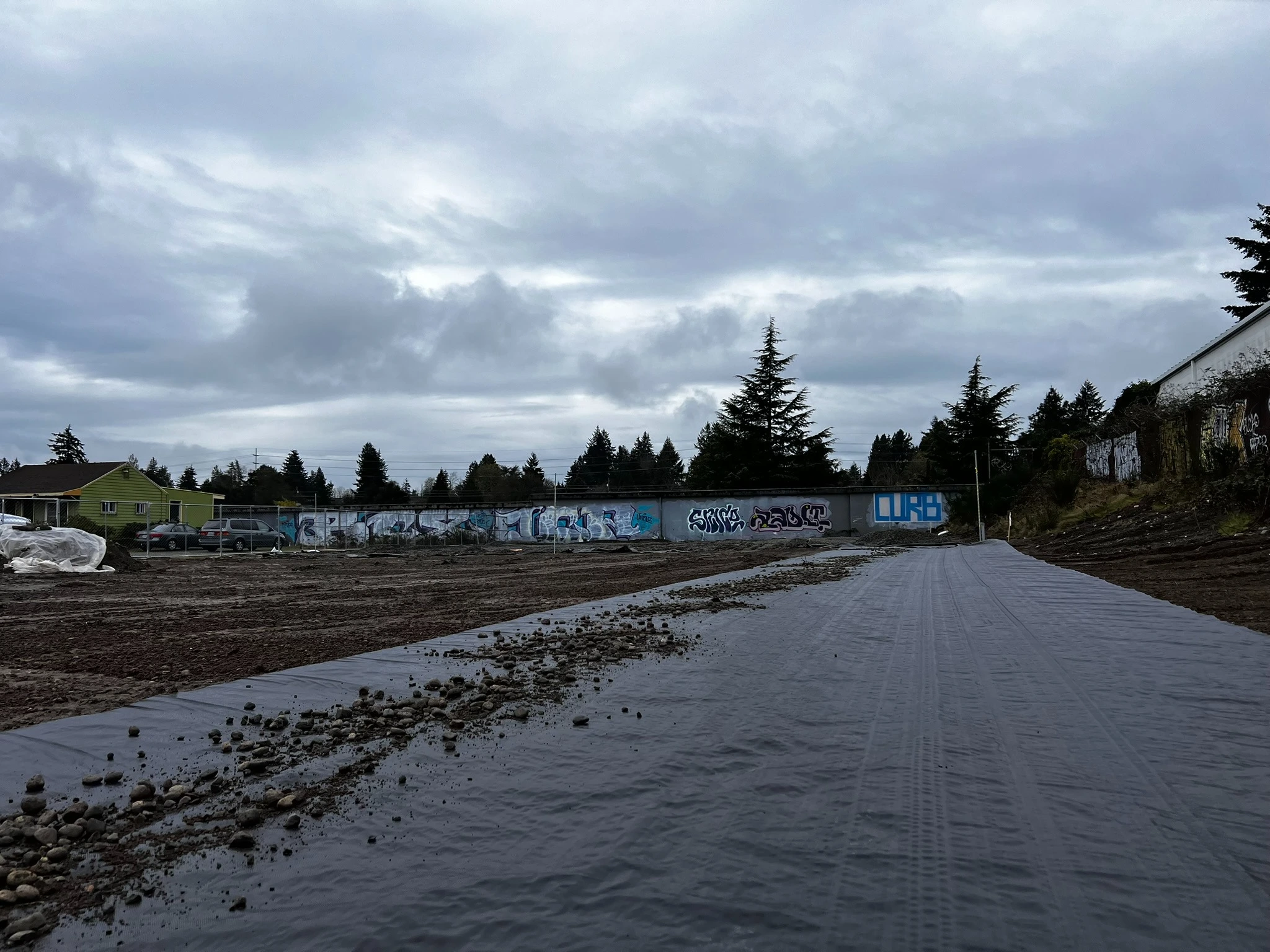 Site Infrastructure for a Tiny House Village in Seattle, WA Before 6