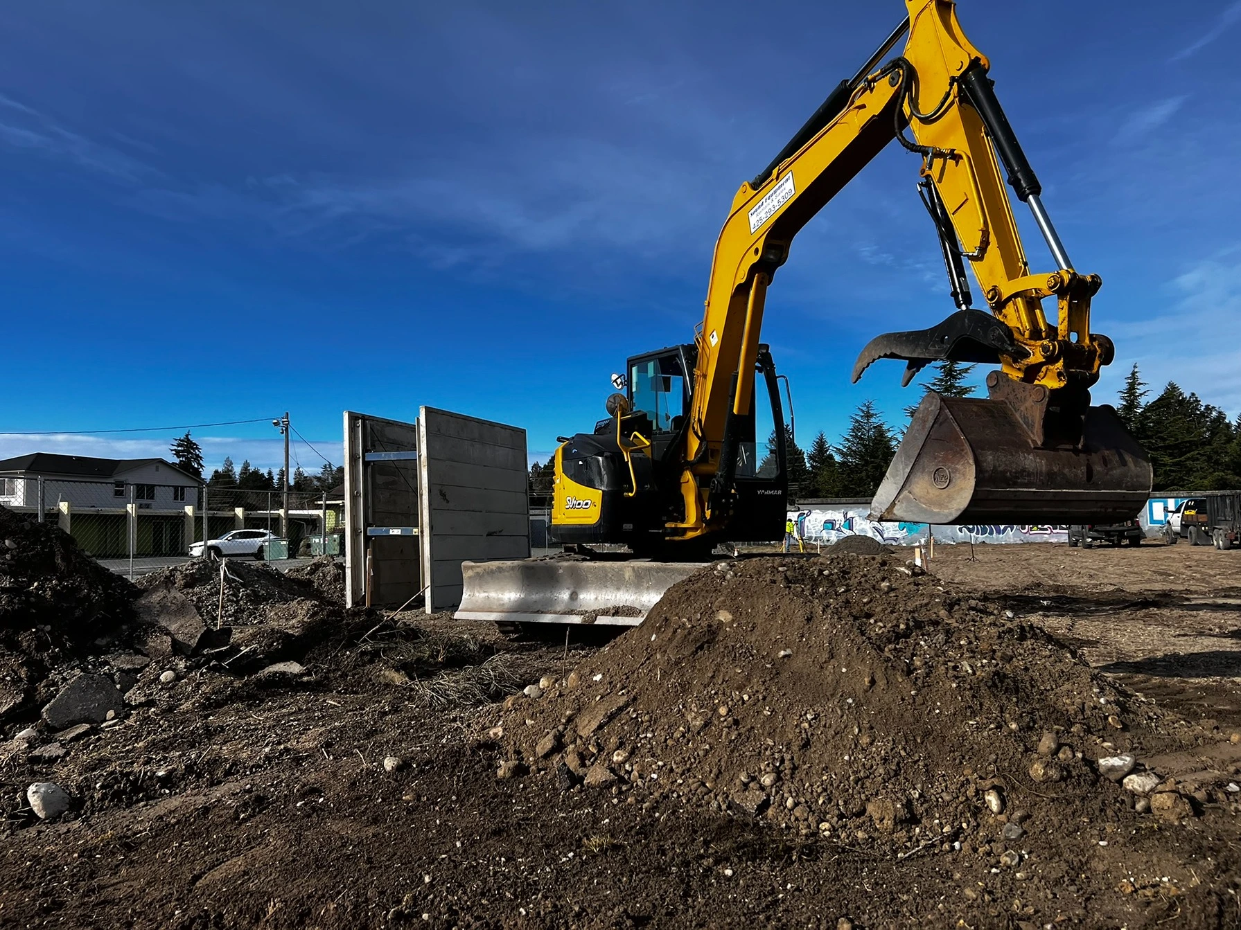 Site Infrastructure for a Tiny House Village in Seattle, WA Before 3
