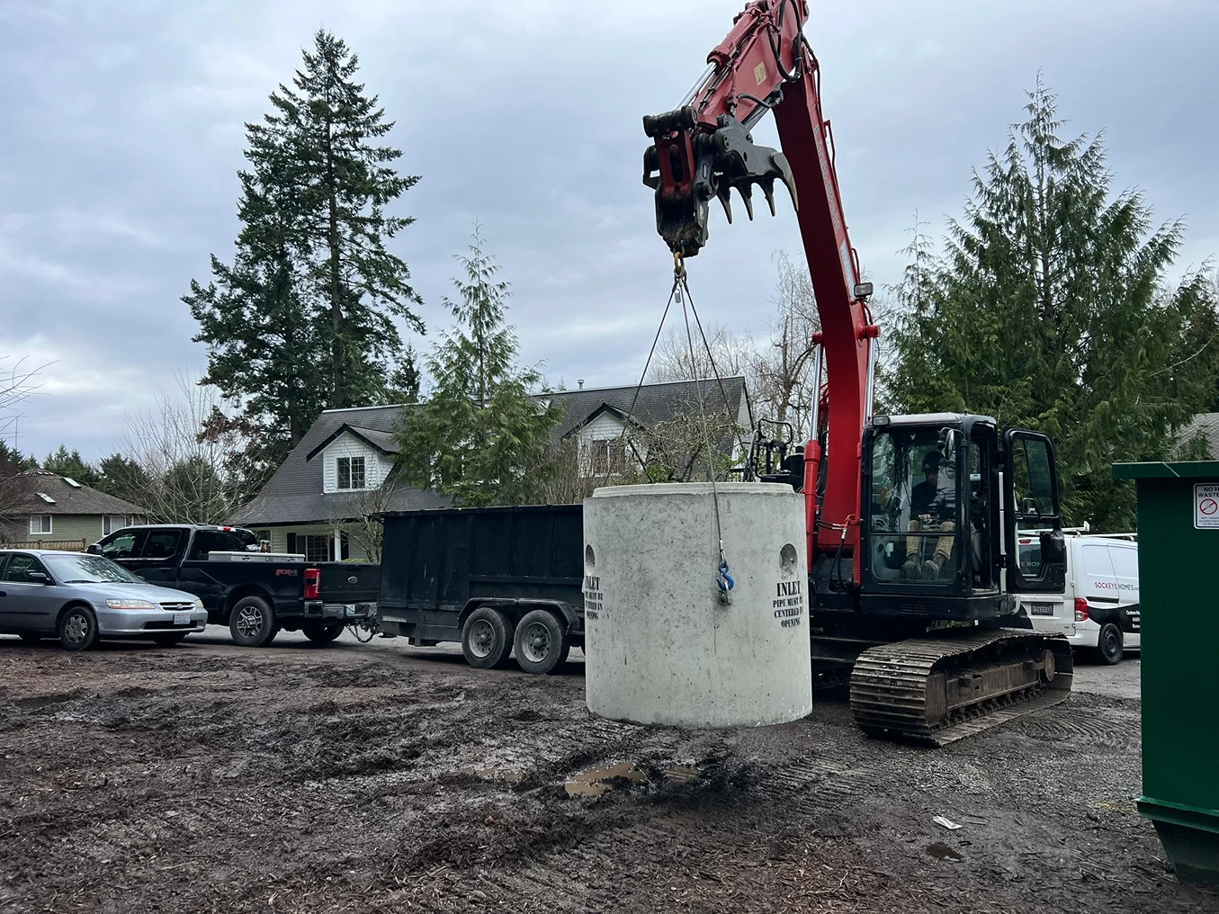 Stormwater Treatment Sitework in Sammamish, WA Process 2