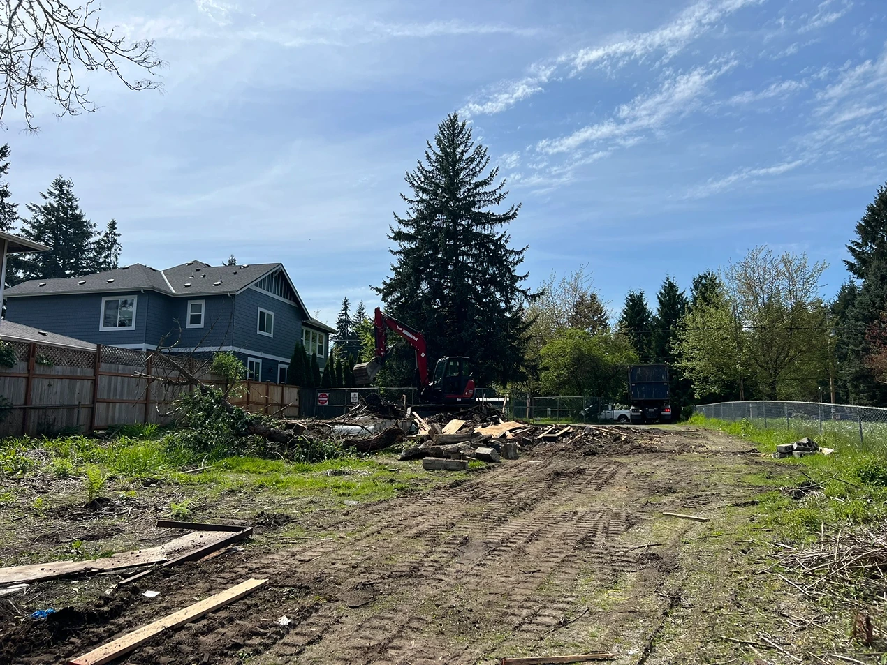 Full Site Demolition and Cleanup in Redmond, WA After 4
