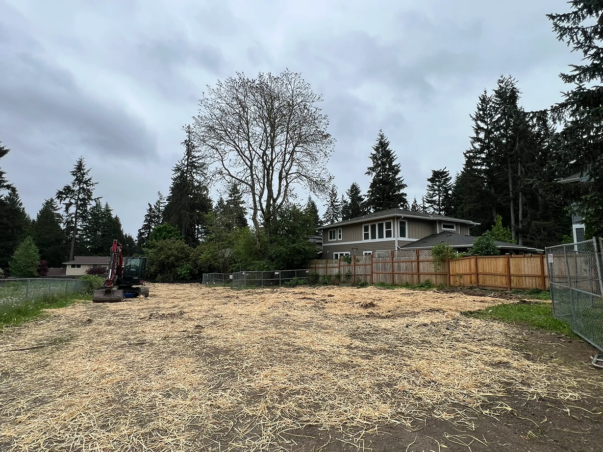 Full Site Demolition and Cleanup in Redmond, WA After