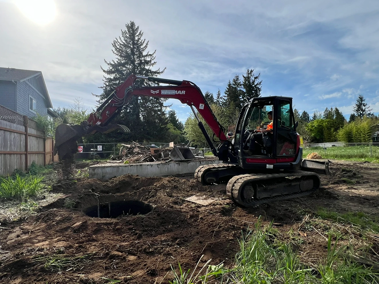 Full Site Demolition and Cleanup in Redmond, WA After 5