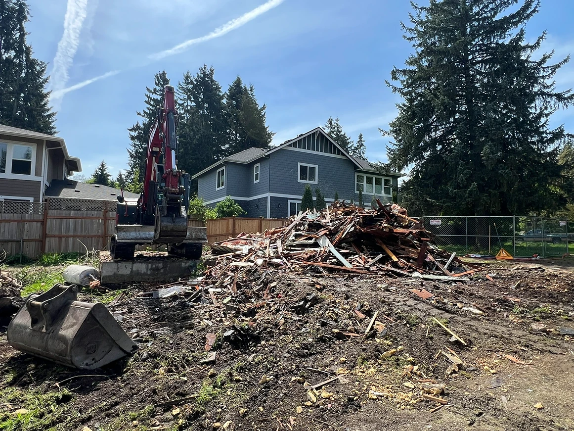 Full Site Demolition and Cleanup in Redmond, WA After 3