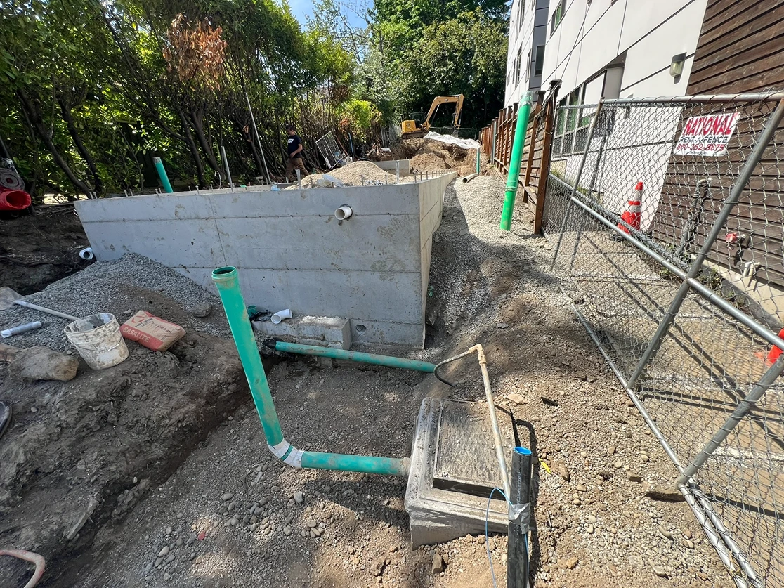 Full Site Prep for a New Development in Seattle, WA Before 24