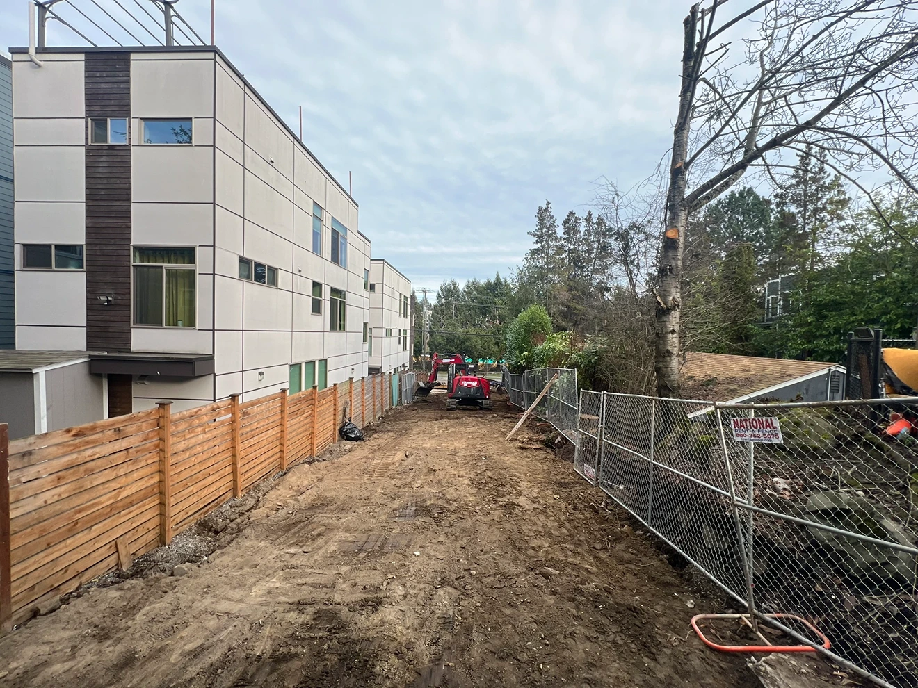 Full Site Prep for a New Development in Seattle, WA Before 2