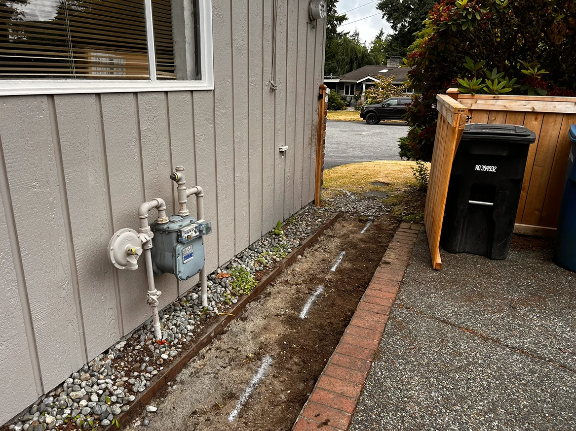 Side Sewer Installation and Problem Solving on Mercer Island, WA Before 1
