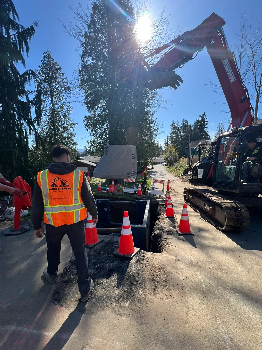 Upgrading Sewer Infrastructure in Maple Valley, WA Before 7