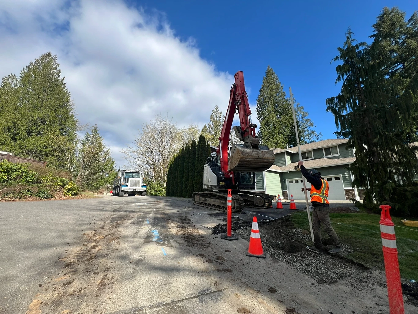 Upgrading Sewer Infrastructure in Maple Valley, WA Before 3