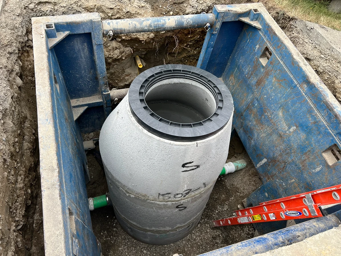 Sewer Cleanout and Manhole Installation in Maple Valley, WA After Image 3