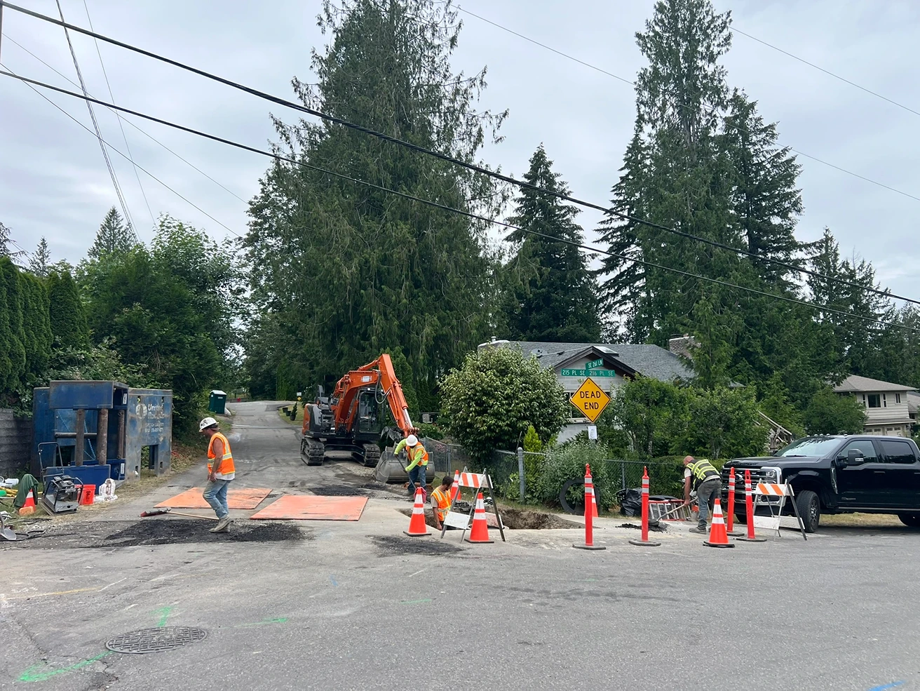 Sewer Cleanout and Manhole Installation in Maple Valley, WA After Image 7