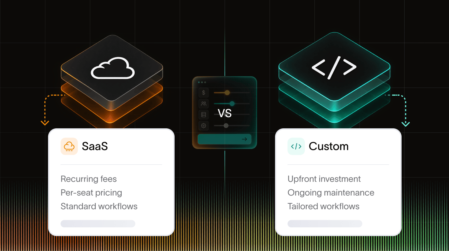 Build vs. buy in 2026: why fintechs are replacing expensive SaaS with custom in-house tools