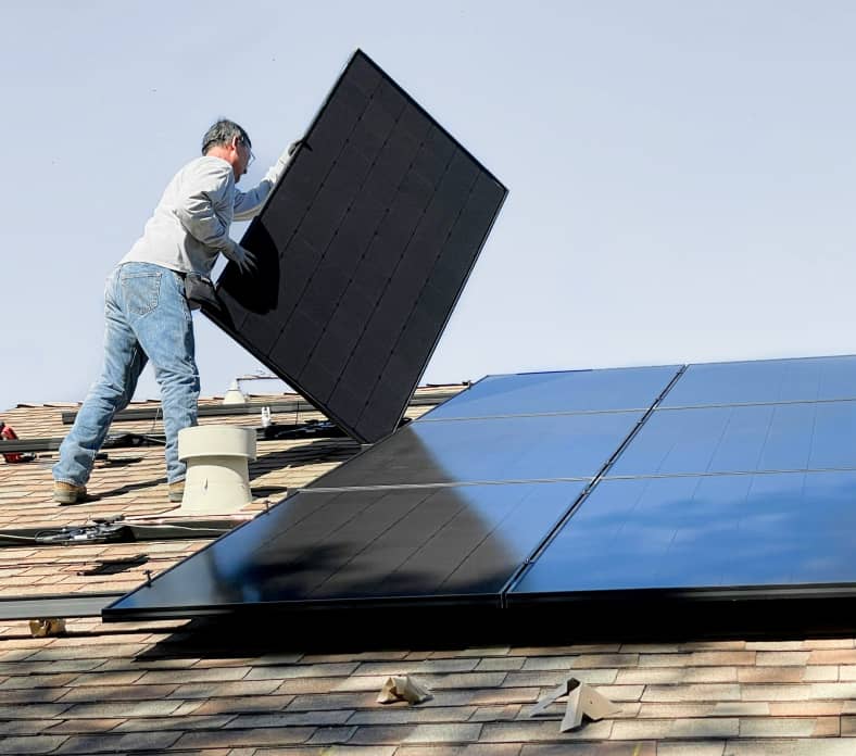 Solar Panel In Just 4 Steps Image - Energy X Webflow Template