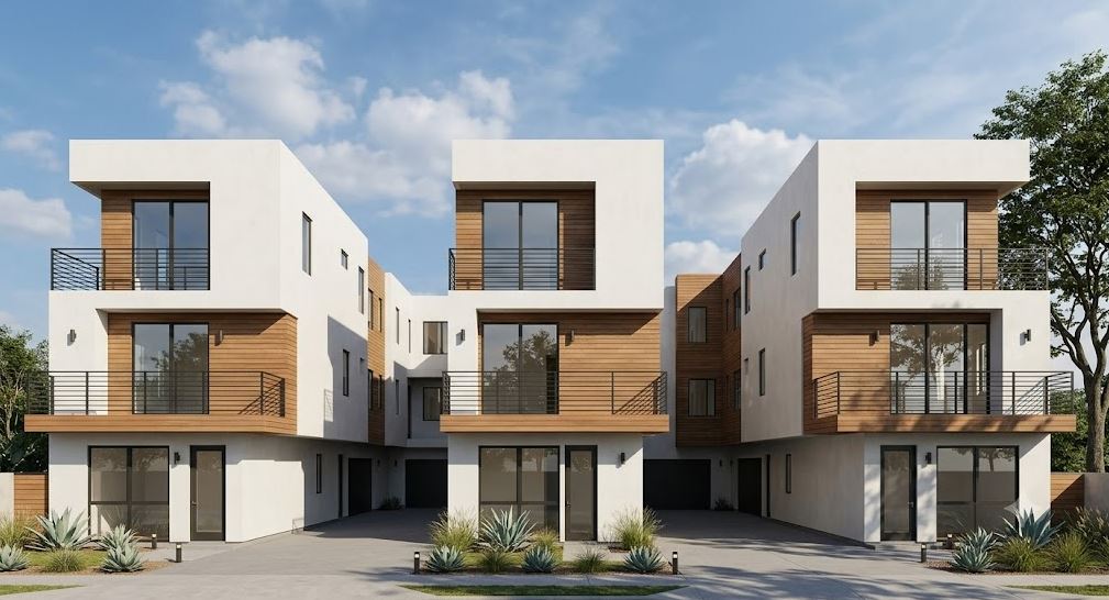 Custom residential new construction (architecturally designed homes)