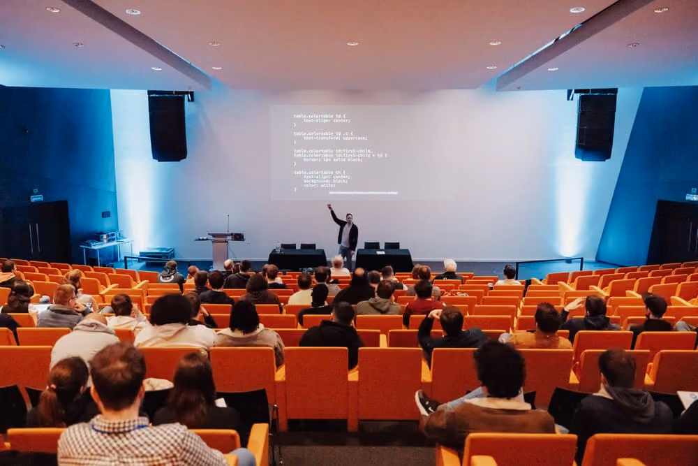Atmosphère de la conférence DevDay