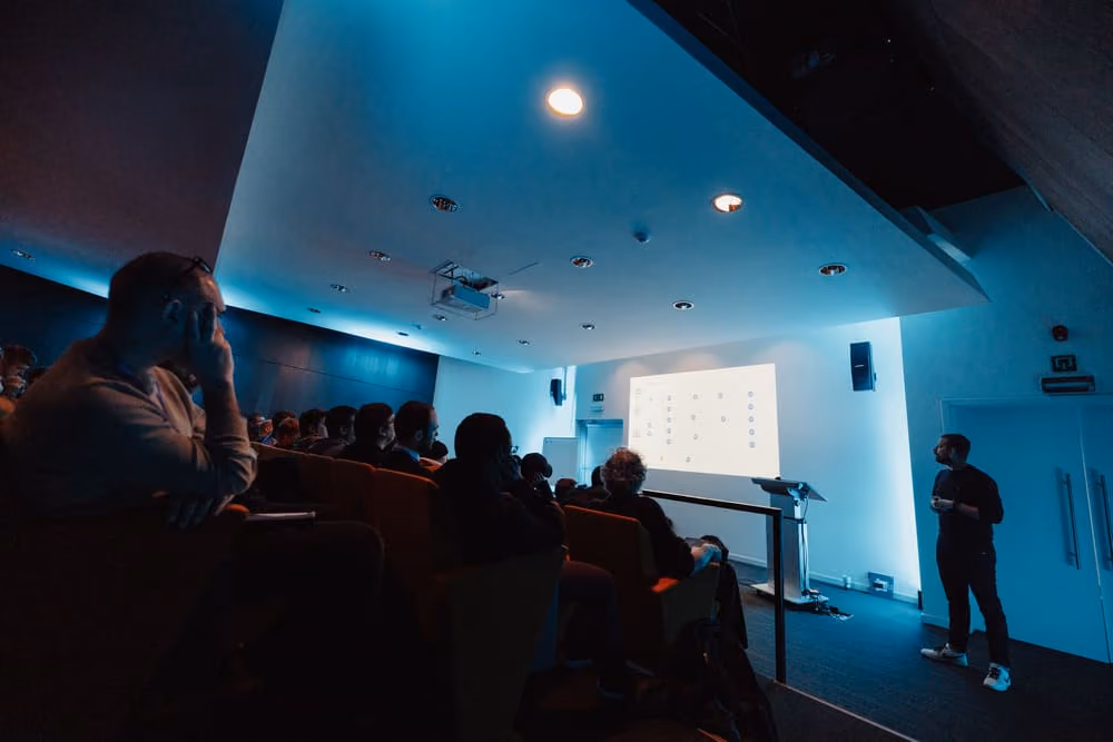 Ambiance dans la salle lors du DevDay