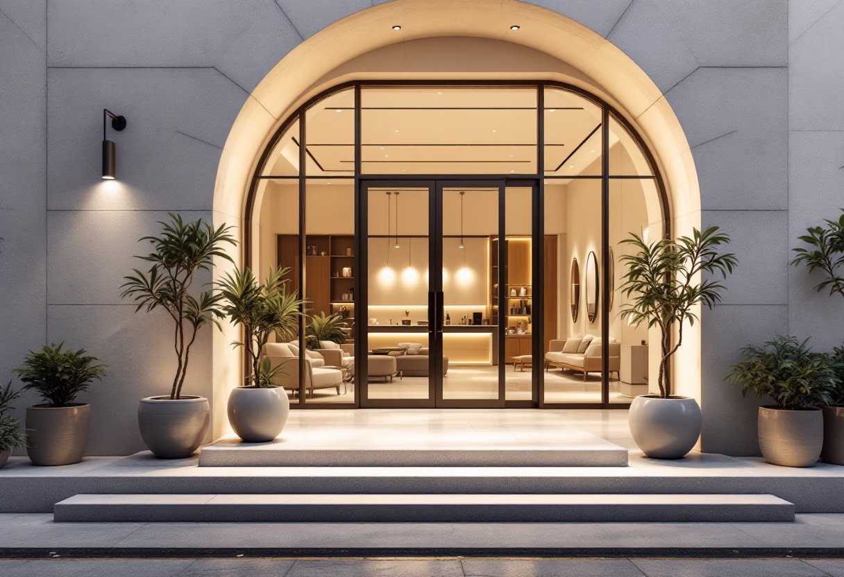 image of salon and spa exterior