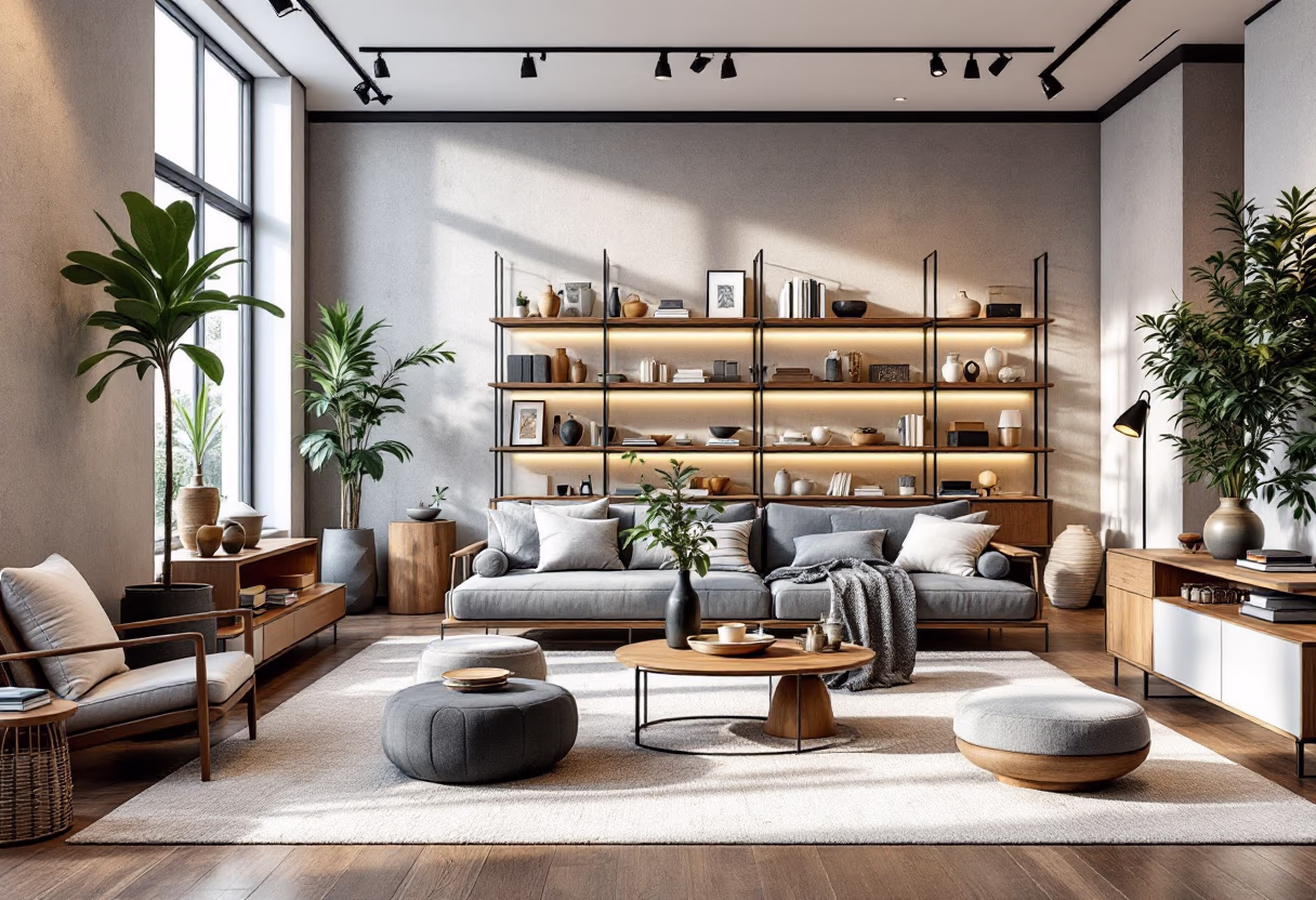 image of popular brand sections in store (for a department store)
