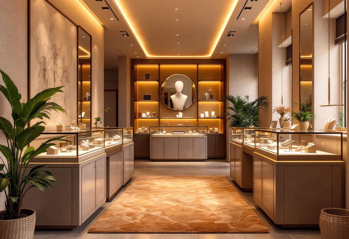 image of store interior (for a jewelry store)