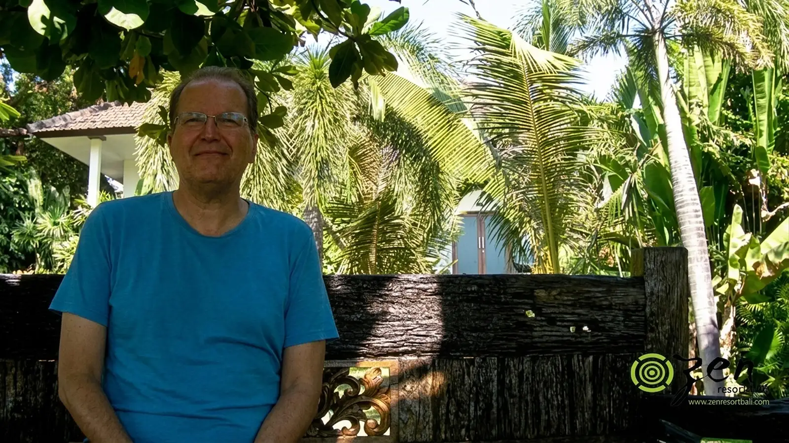 Anders Nillsson, guest at Zen Resort Bali, speaking about his stay