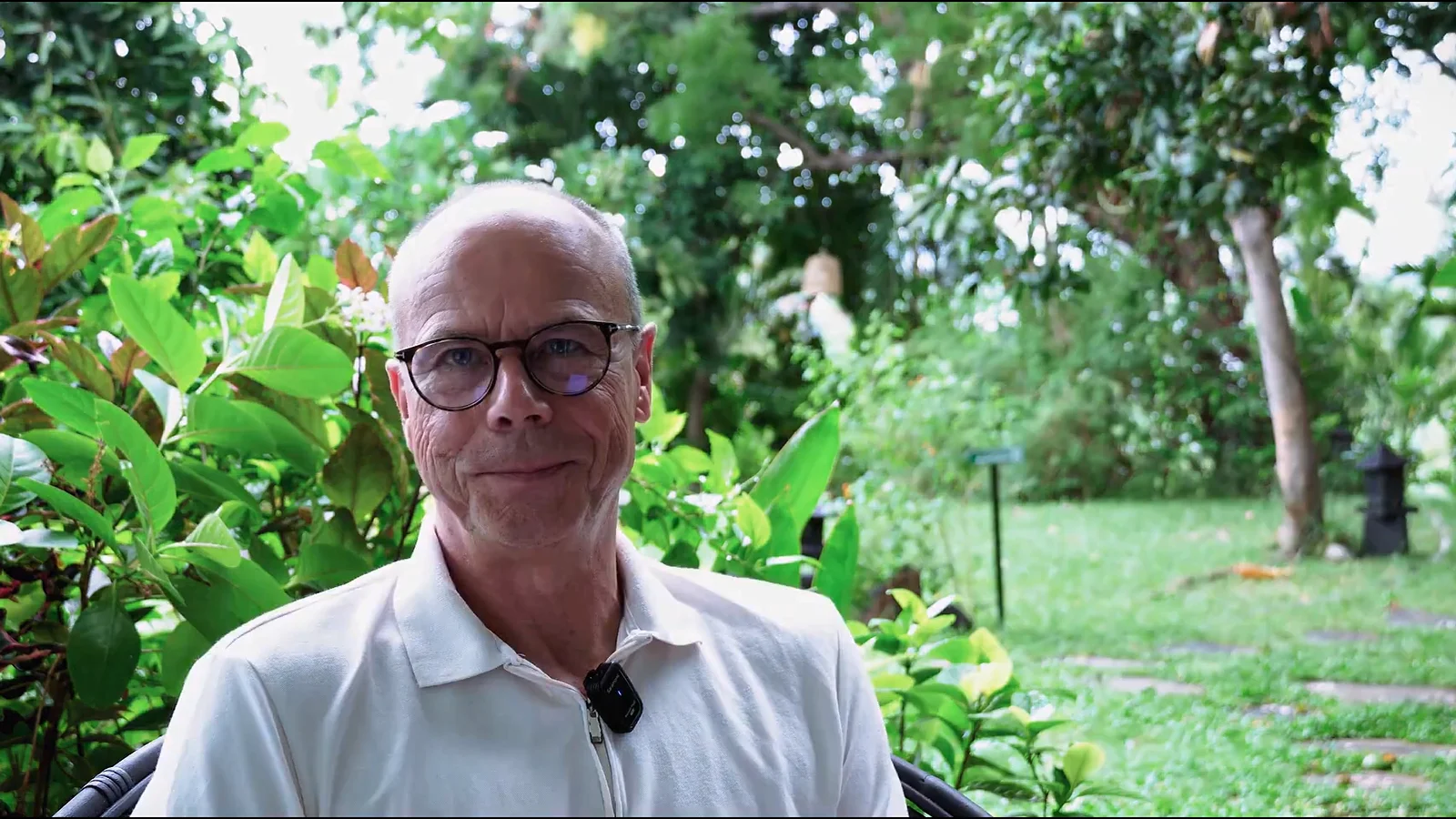 Einar Vollan, guest at Zen Resort Bali, speaking about his stay