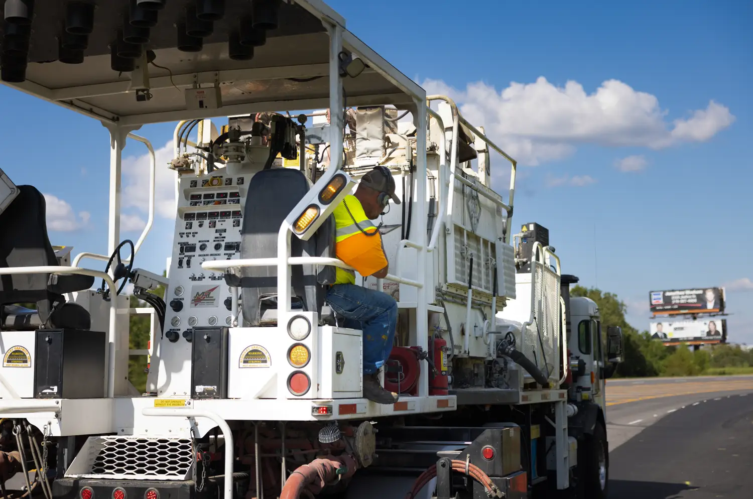 Highway Striping Equipment Operator