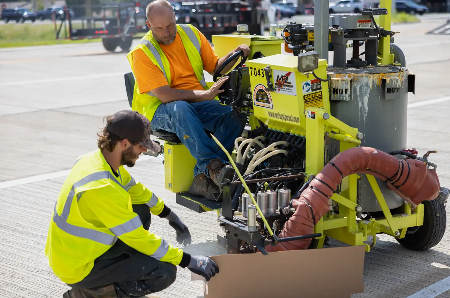 Highway Striping Crew Laborer