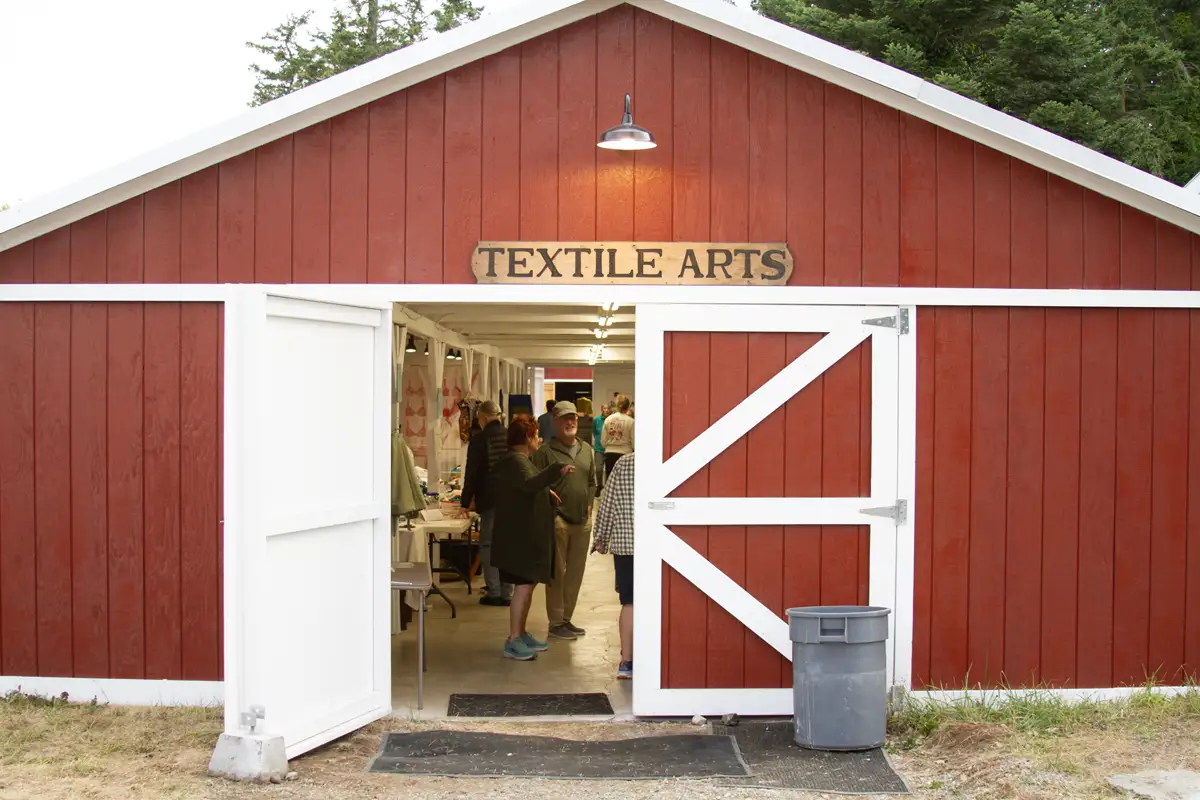 red barn with exterior lighting in the daytime_epik electric_commercial electrician_san juan county