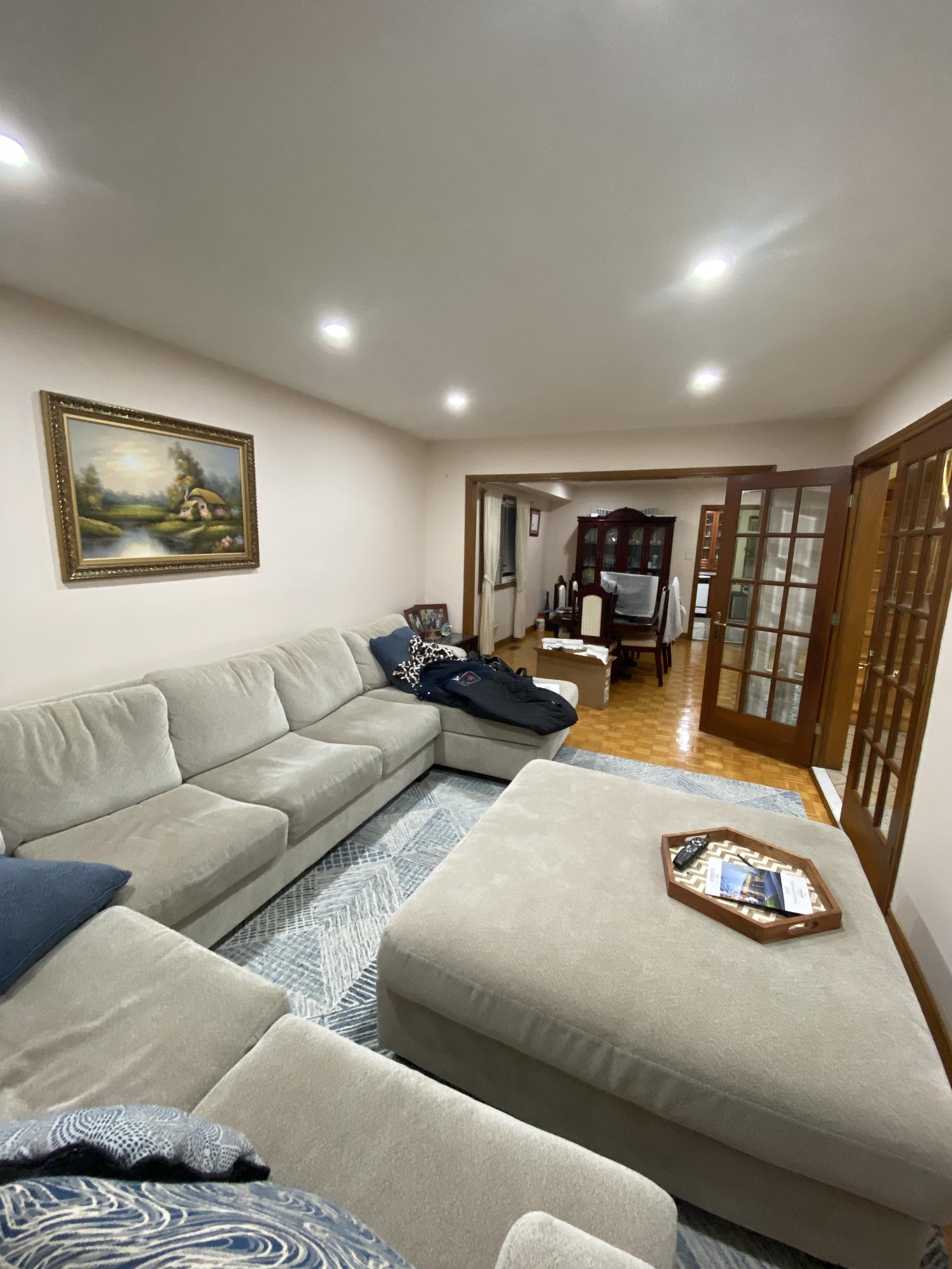 Existing Vaughan Fiori Living and Dinning Area Outdated