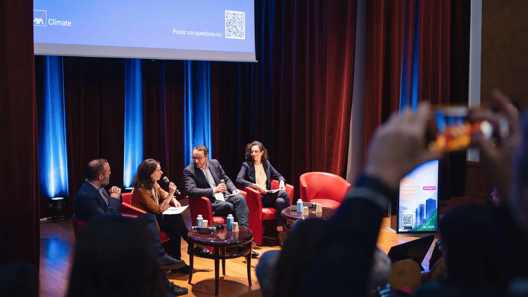 Tournage d'une captation de conférence en salle