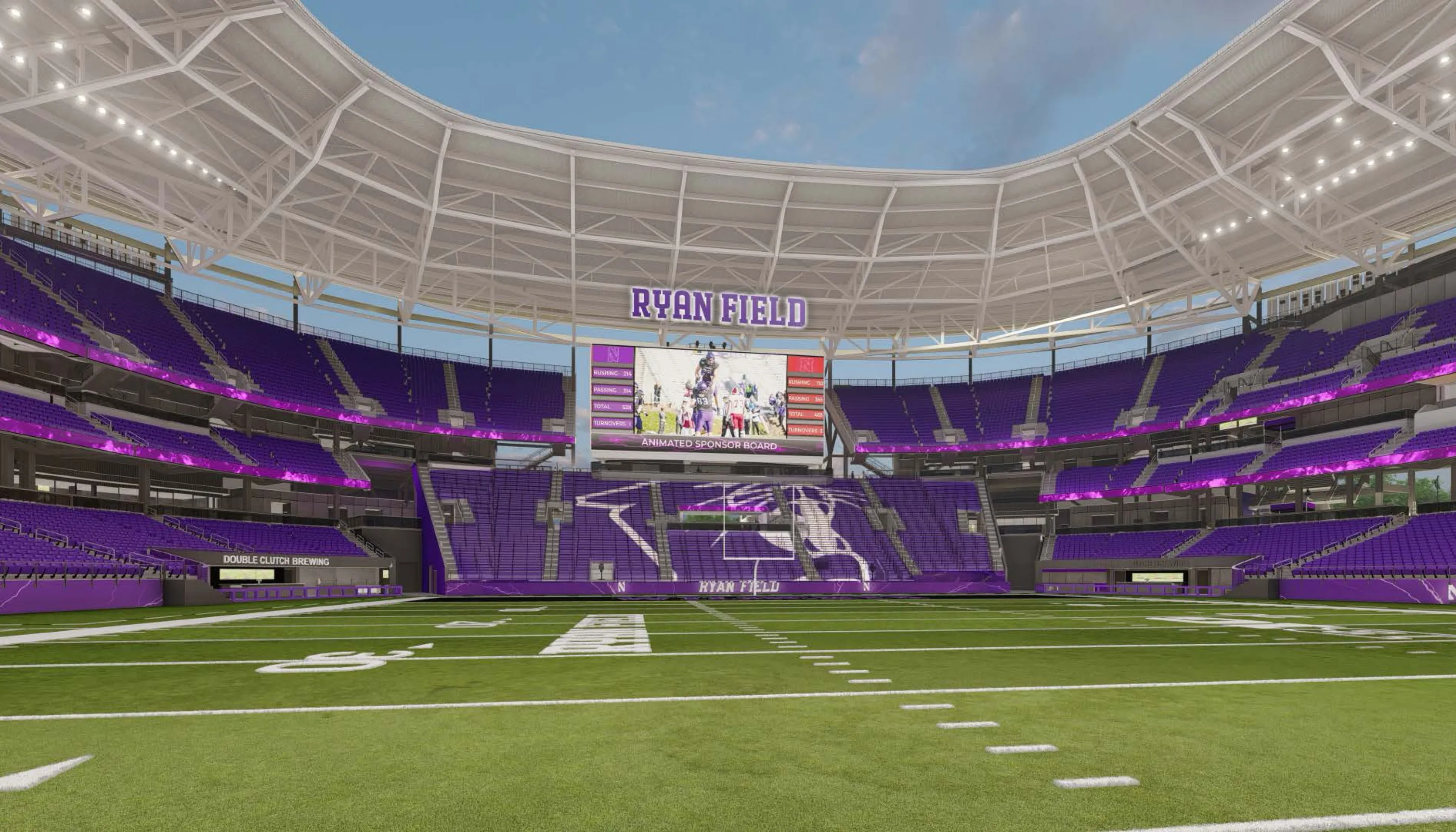 South End Zone Patios