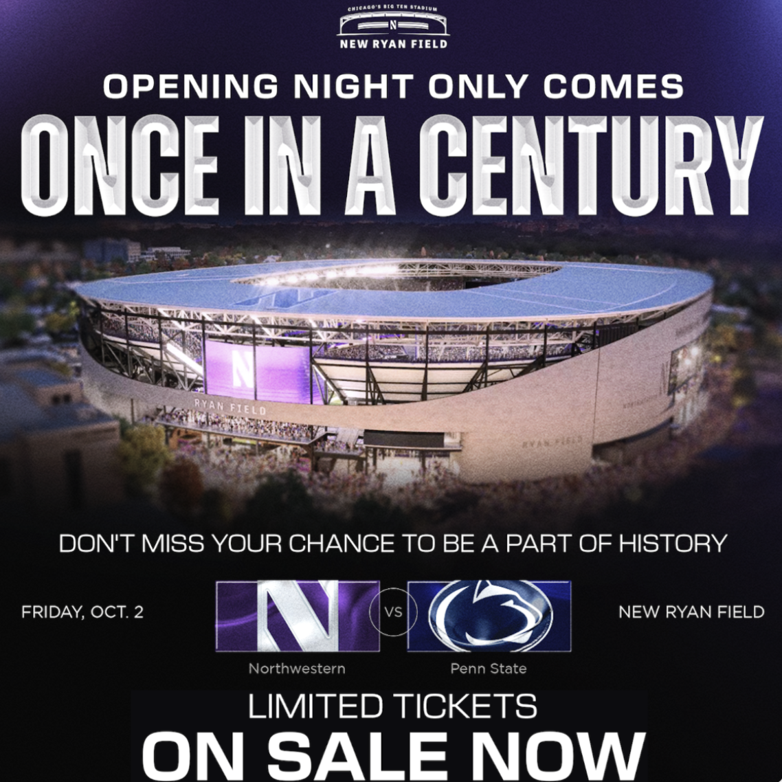 Northwestern vs Penn State & The Great Chicago Food Festival