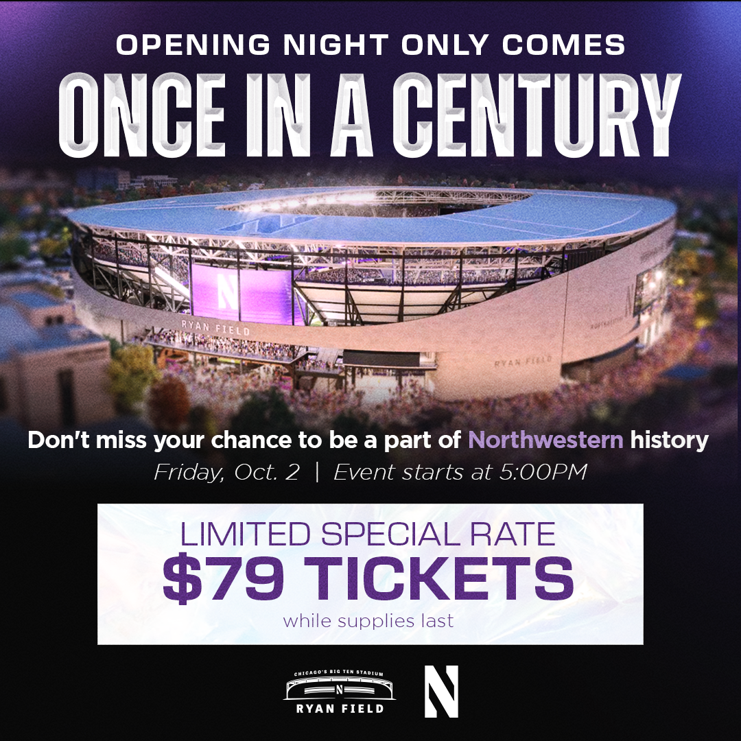 Northwestern vs Penn State & The Great Chicago Food Festival - Tickets starting at $79!