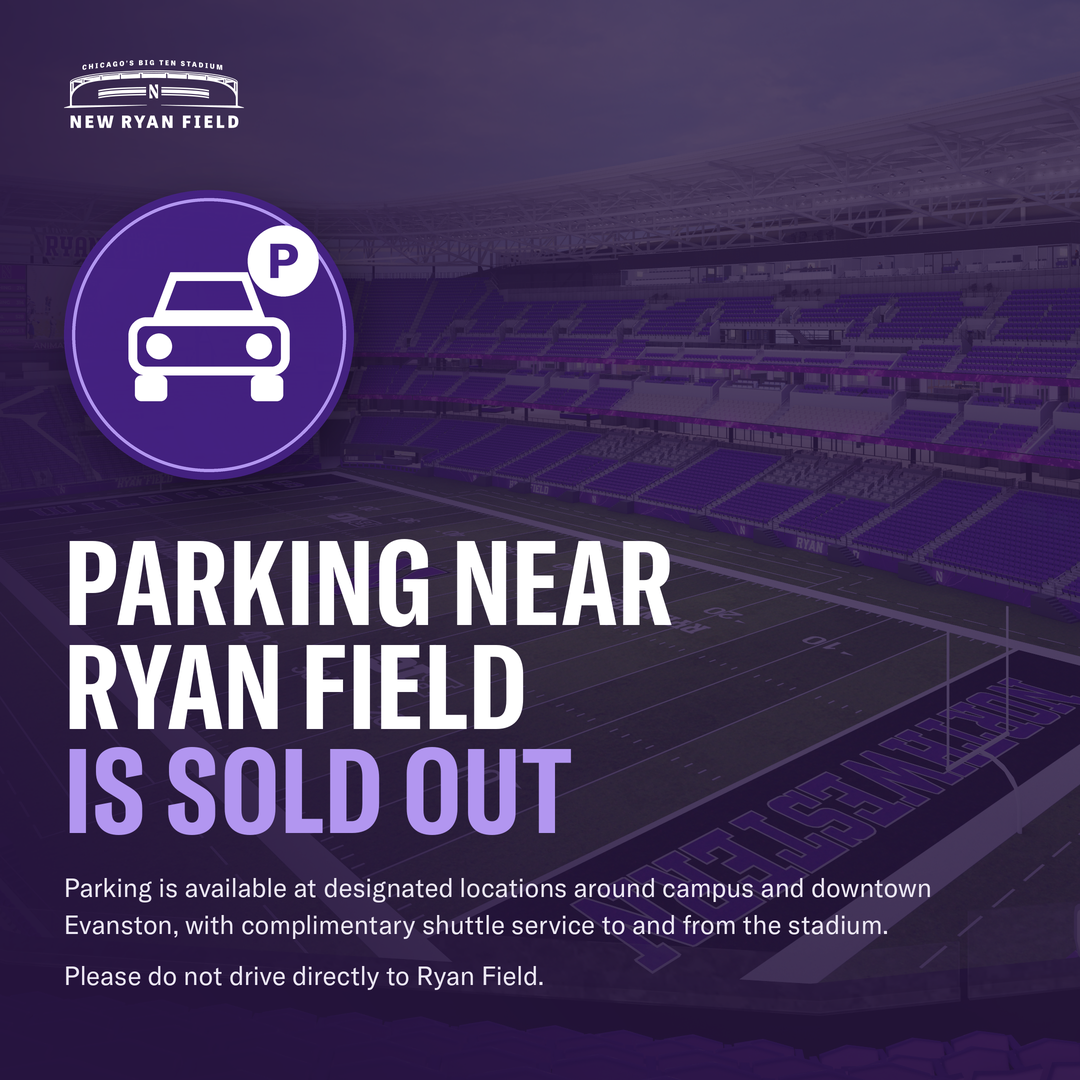 Driving and parking at New Ryan Field