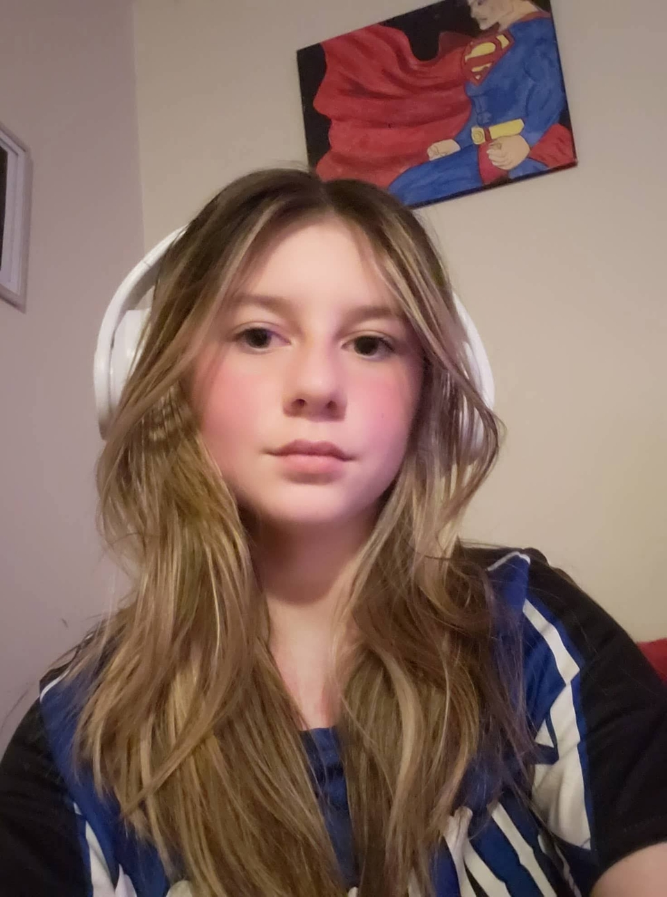 Portrait of a young female music student