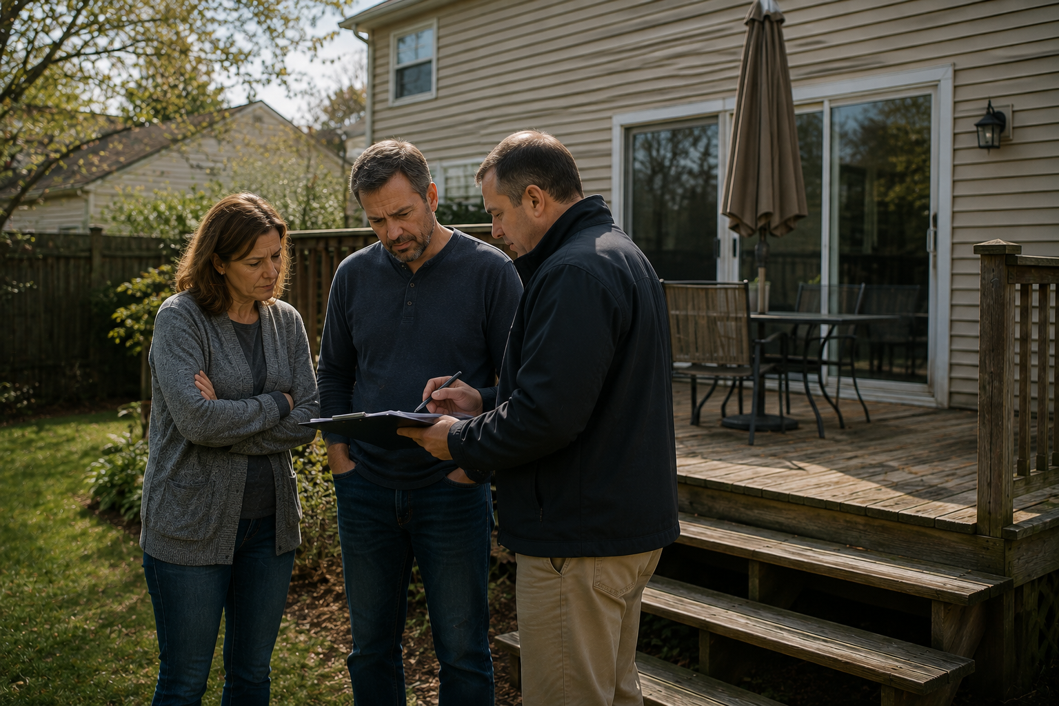 House with code violations and open permits