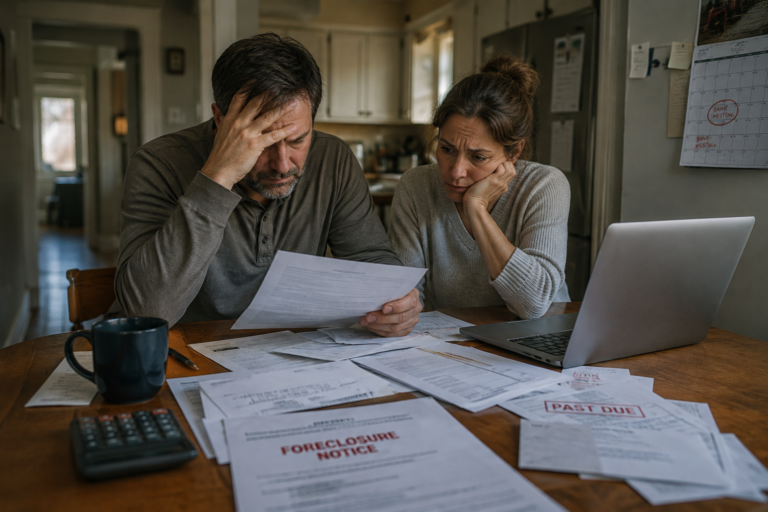 Foreclosure notice on a Long Island home